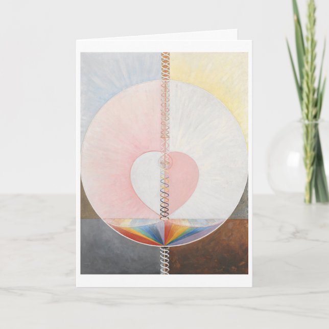 Hilma af Klint card Dankeskarte (Vorderseite)