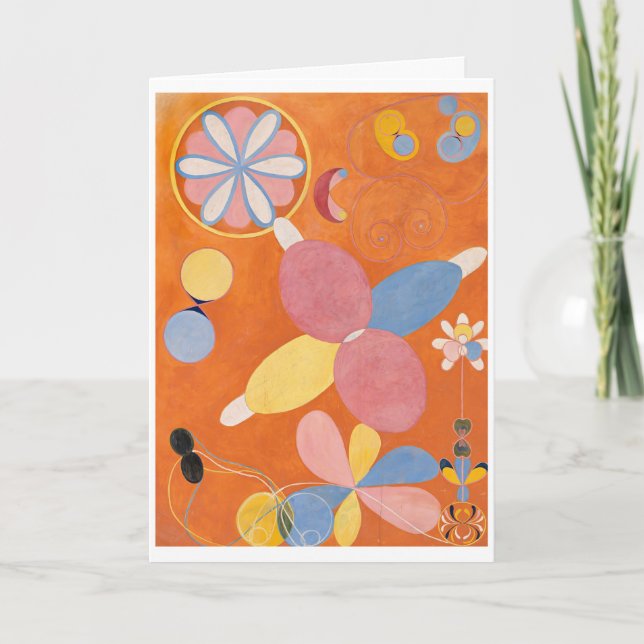 Hilma af Klint card Dankeskarte (Vorderseite)