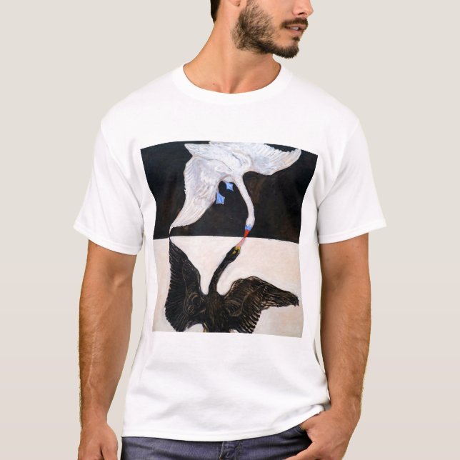 Hilma af Klint Der Schwan T-Shirt (Vorderseite)