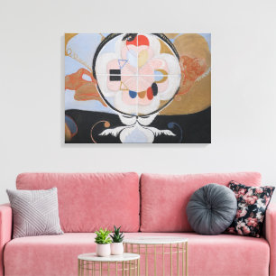 Hilma Af Klint, Die Evolution Nr.13, Abstrakte Kun Leinwanddruck