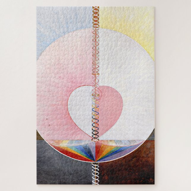 Hilma af Klint - Die Taube, Nr. 1 (Vertikal)