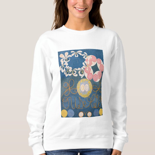Hilma af Klint - Die zehn größten, Nr. 1 Sweatshirt (Vorderseite)