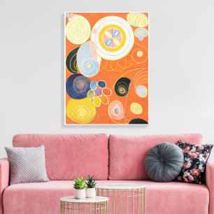 Hilma Af Klint, Die zehn Größten Nr.3, Abstrakte K Leinwanddruck