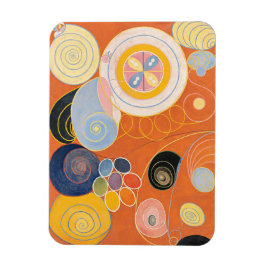 Hilma Af Klint, die zehn größten Nr. 3, Abstrakte Magnet