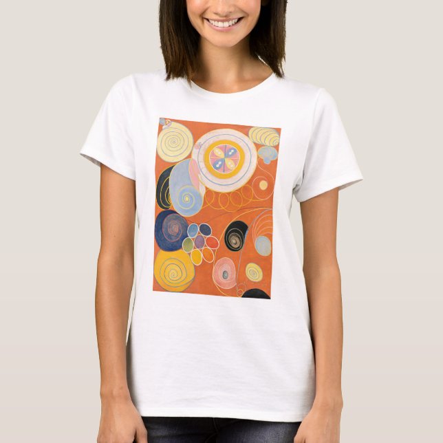 Hilma Af Klint, die zehn größten Nr. 3, Abstrakte  T-Shirt (Vorderseite)