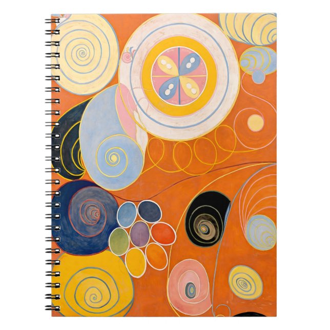 Hilma af Klint - Die zehn größten, Nr.3, Jugend Notizblock (Vorderseite)