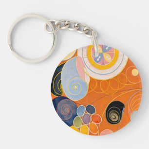 Hilma af Klint - Die zehn größten, Nr.3, Jugend Schlüsselanhänger