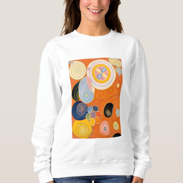 Hilma af Klint - Die zehn größten, Nr.3, Jugend Sweatshirt (Vorderseite)