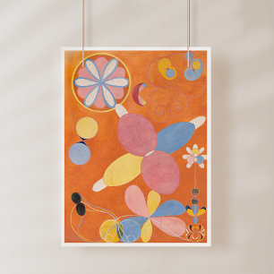 Hilma Af Klint, Die zehn größten Nr. 4, Abstrakte  Fotodruck