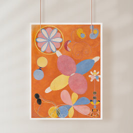 Hilma Af Klint, Die zehn größten Nr. 4, Abstrakte Poster