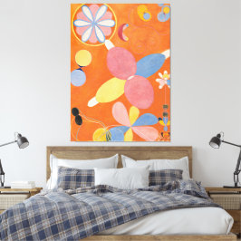 Hilma af Klint - Die Zehn Größten, Nr. 4, Jugend Leinwanddruck