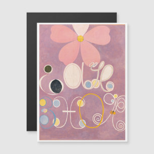 Hilma Af Klint, Die zehn größten Nr. 5, Abstrakte Magneteinladung