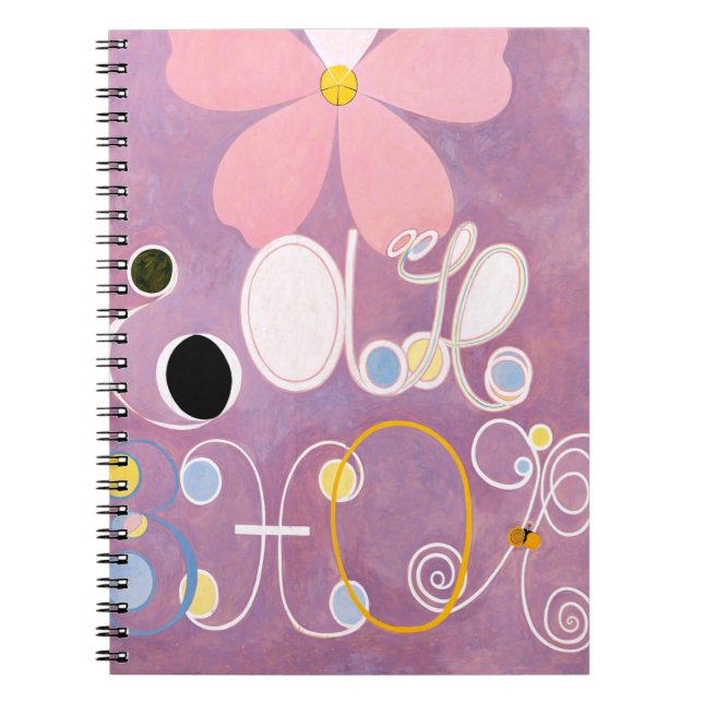 Hilma af Klint - Die zehn größten Nr. 5 Notizblock (Vorderseite)