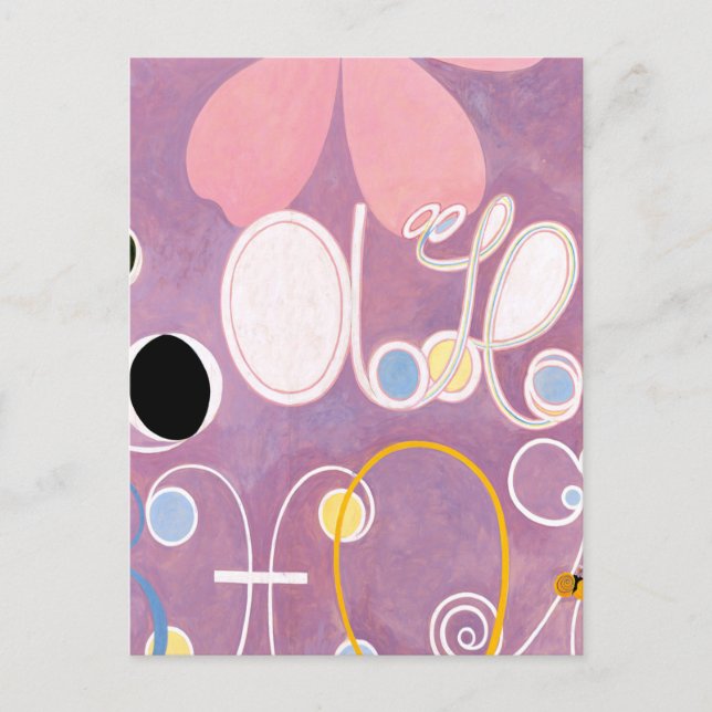 Hilma af Klint - Die zehn größten Nr. 5 Postkarte (Vorderseite)