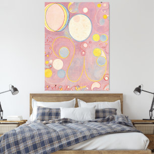 Hilma af Klint - Die zehn Größten, Nr. 8, Erwachse Leinwanddruck