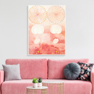 Hilma Af Klint, die zehn größten Nr. 9, Abstrakte  Leinwanddruck