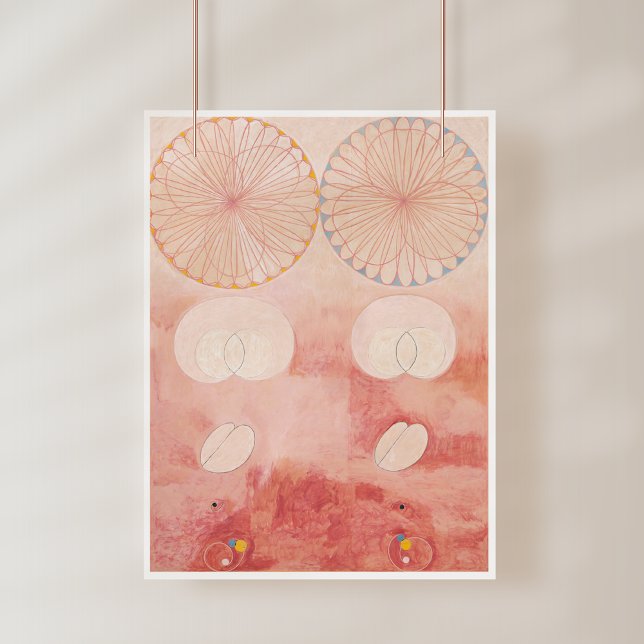 Hilma Af Klint, die zehn größten Nr. 9, Abstrakte  Poster (Von Creator hochgeladen)