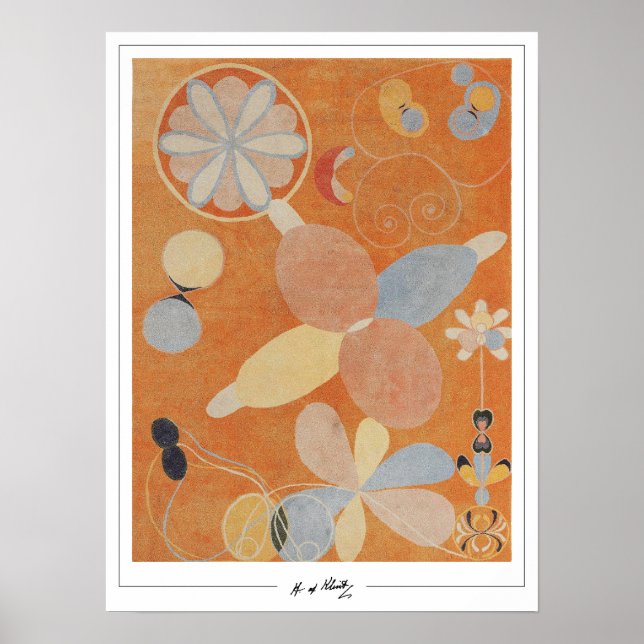 Hilma af Klint Fine Art #5 Poster (Vorne)
