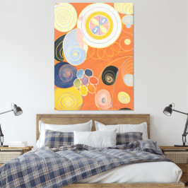 Hilma af Klint - Gruppe IV, Nr. 3. Die zehn Größte Leinwanddruck