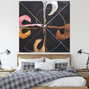Hilma af Klint - Gruppe IX SUW, Der Schwan  Leinwanddruck