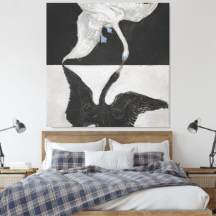 Hilma af Klint - Gruppe IX-SUW, Der Schwan, Nr. 1 Leinwanddruck