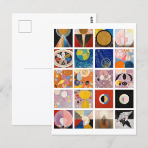 Hilma af Klint Paintings Collection Postkarte