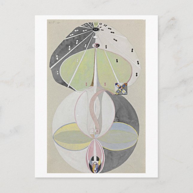 Hilma af Klint Postcard Postkarte (Vorderseite)