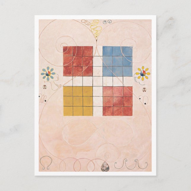 Hilma af Klint Postcard Postkarte (Vorderseite)