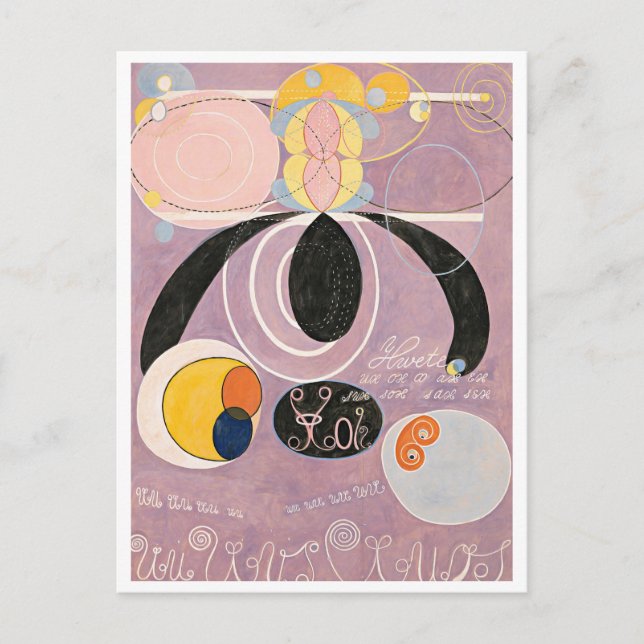 Hilma af Klint Postcard Postkarte (Vorderseite)