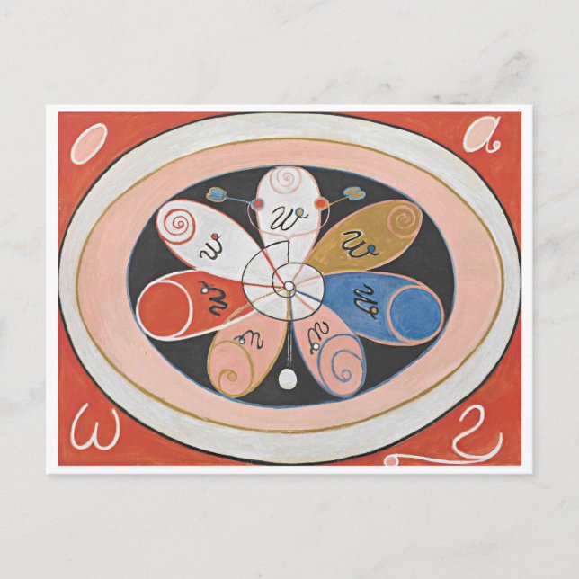 Hilma af Klint Postcard Postkarte (Vorderseite)