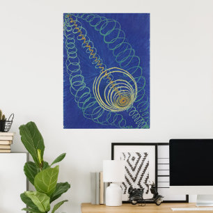 Hilma Af Klint, Primordial Chaos No16 Abstrakt Art Poster
