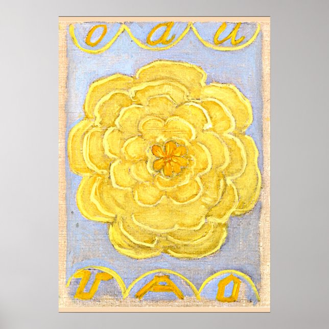 Hilma af Klint - Primordial Chaos, Nr. 24 Poster (Vorne)