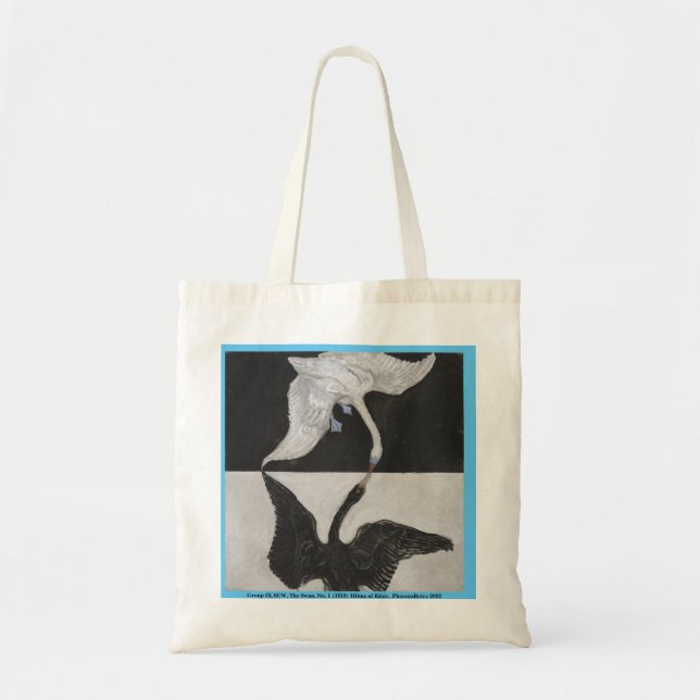 Hilma af Klint Sac fourre-tout d'art abstrait (Devant)