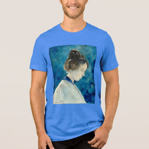 Hilma af Klint Selbstporträt Profil Kunst Tri-Blend Shirt
