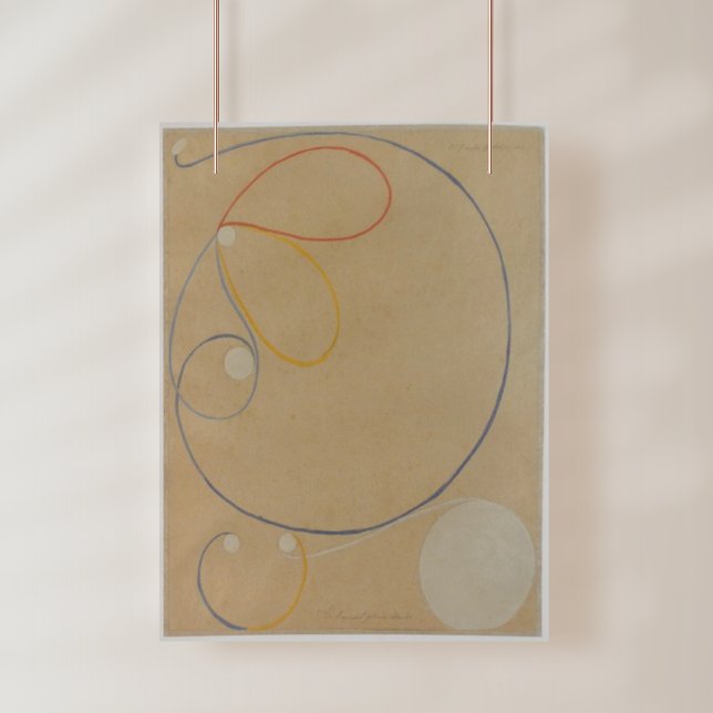 Hilma Af Klint, Seven Point Star No7, Abstrakt Art Poster (Von Creator hochgeladen)