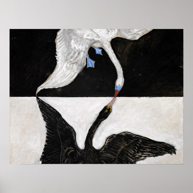 Hilma Af Klint Swan No. 1 Poster (Vorne)
