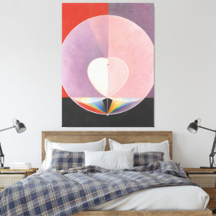 Hilma af Klint - Tauben Leinwanddruck