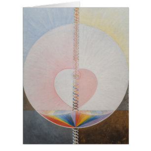 Hilma Af Klint, The Dove No.25, Abstrakt Art