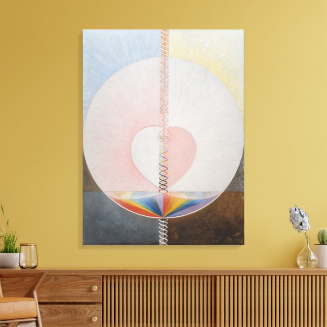 Hilma Af Klint, The Dove No.25, Abstrakt Art Leinwanddruck (Insitu (Wohnzimmer))