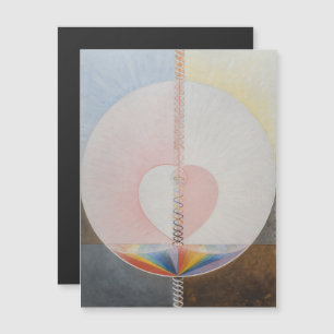 Hilma Af Klint, The Dove No.25, Abstrakt Art Magneteinladung
