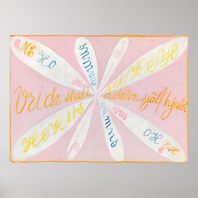 Hilma af Klint - The Eros Series, nr. 5 Poster (Vorne)