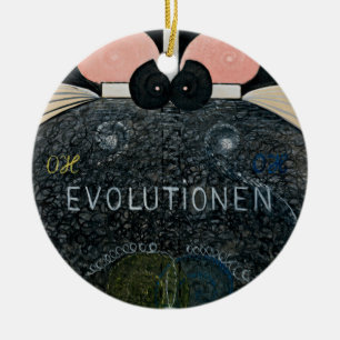 Hilma af Klint - The Evolution, 7 Keramik Ornament