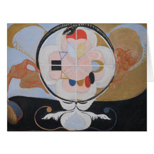 Hilma Af Klint, The Evolution No.13, Abstrakt Art