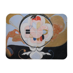 Hilma Af Klint, The Evolution No.13, Abstrakt Art Magnet