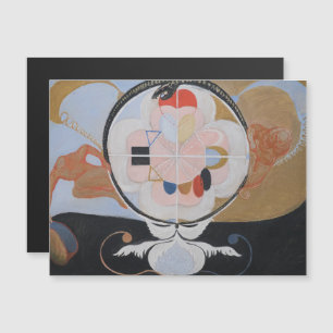 Hilma Af Klint, The Evolution No.13, Abstrakt Art Magneteinladung