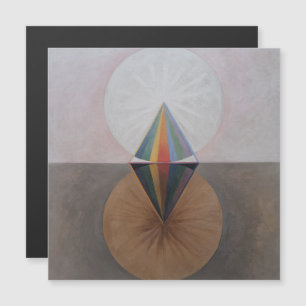 Hilma Af Klint, The Swan No.12, Abstrakt Art Magneteinladung