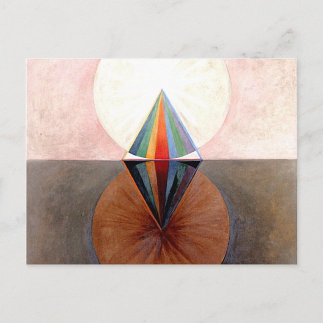 Hilma Af Klint The Swan No. 12 Postkarte (Vorderseite)
