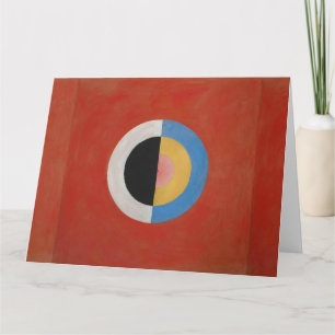 Hilma Af Klint, The Swan No.17, Abstrakt Art Karte