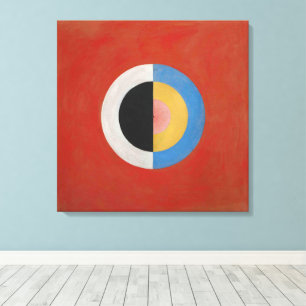 Hilma Af Klint, The Swan No.17, Abstrakt Art Leinwanddruck