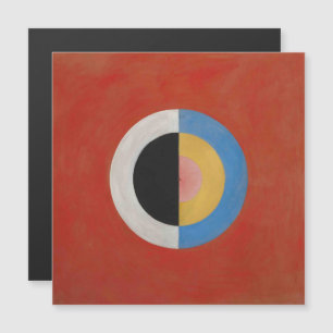 Hilma Af Klint, The Swan No.17, Abstrakt Art Magneteinladung